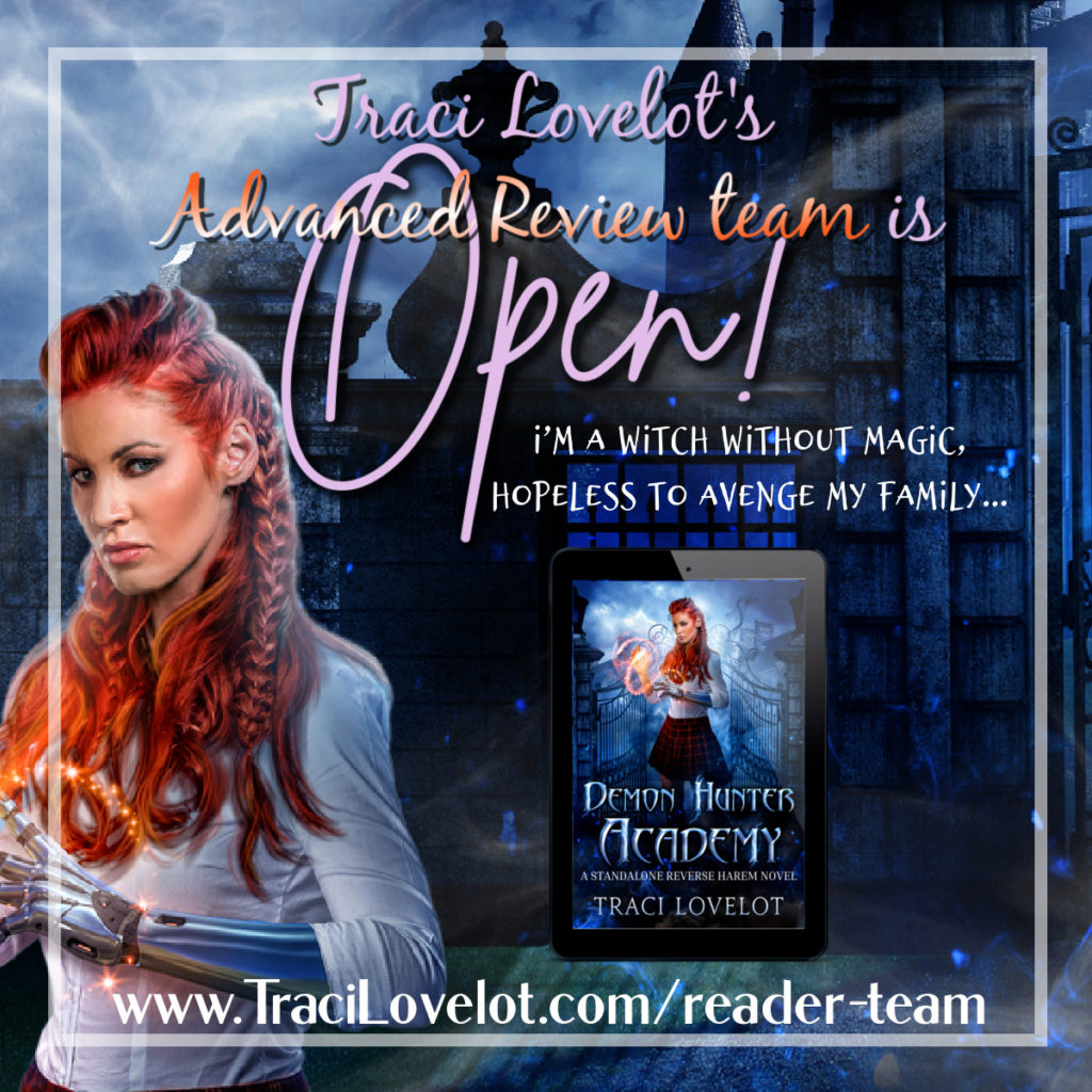 Traci Lovelot’s advance review team is open: I’m a witch without magic, hopeless to avenge my family