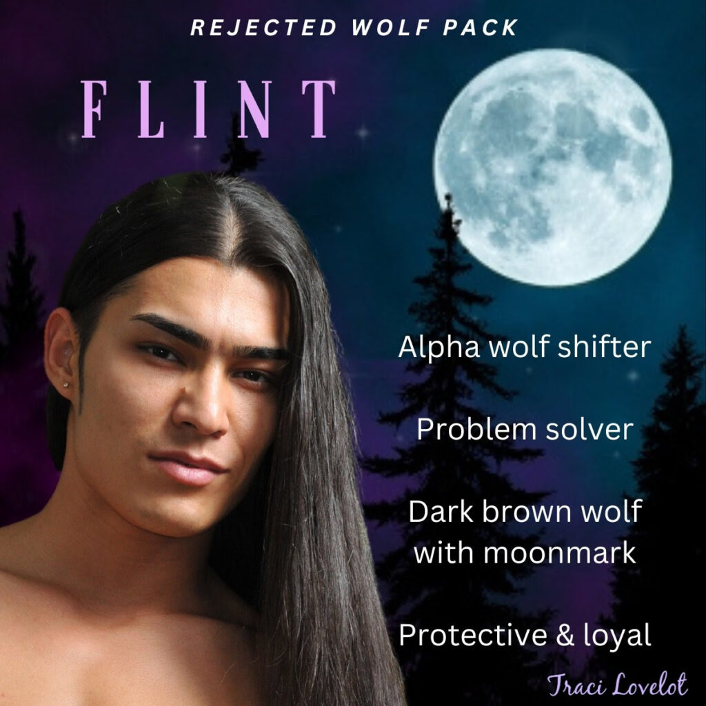 Flint is the pack problem solver, and is protective and loyal