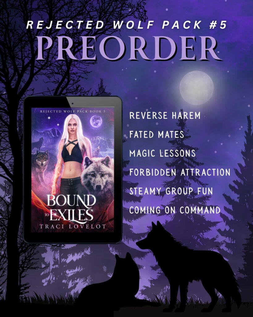 Bound to Exiles tropes: magical awakening, pack politics, fated mates, protective alphas, hidden heritage revealed 