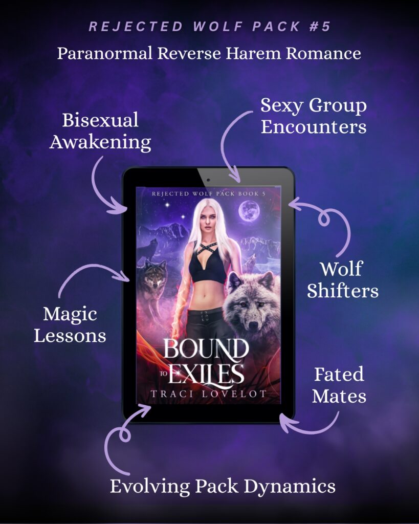 A picture showing the tropes of Bound to Exiles: Rejected Wolf Pack Book 5