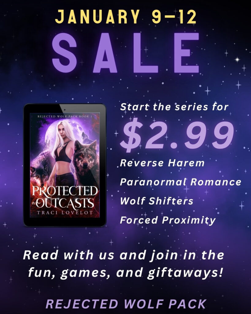 Protected by Outcasts is $2.99 - start the reading party!