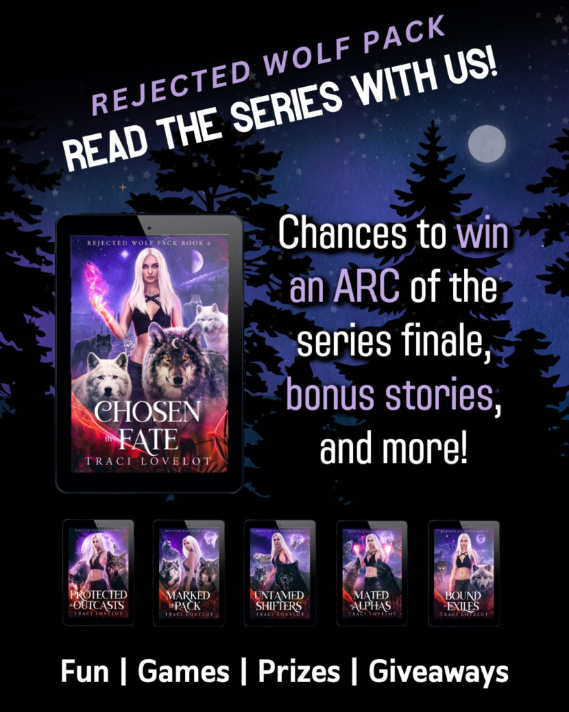 Reread the series with us. Chances to win an ARC of the series finale, bonus stories, and more