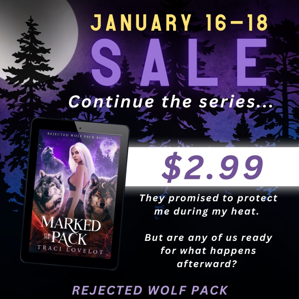 Rejected Wolf Pack Reading Party. Continue the series with Marked for the Pack for $2.99. They promised to protect me during my heat. But are any of us ready for what happens afterward?