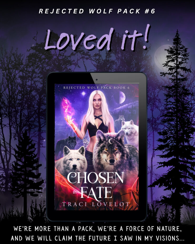 We're more than a pack, we're a force of nature, and we will claim the future I saw in my visions… Book 6 cover