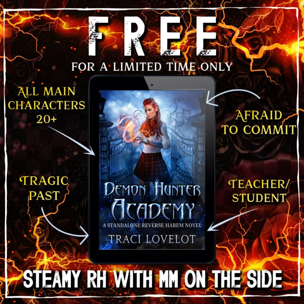 Demon Hunter Academy is free during the Romance Book Blast